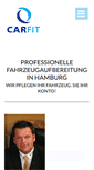 Mobile Screenshot of carfit-hamburg.de
