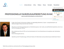 Tablet Screenshot of carfit-hamburg.de